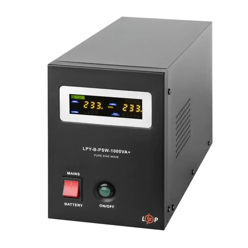 ИБП с правильной синусоидой 12V LPY-B-PSW-1000VA+(700Вт) 10A/20A - фото 2