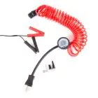 Автомобильный компрессор Белавто Зубр 10Атм 90л/мин 360Вт двухцилиндровый с зажимами АКБ — миниатюра 2