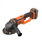 Шлифмашина угловая - болгарка аккумуляторная BLACK+DECKER BCG720M1 — миниатюра 1