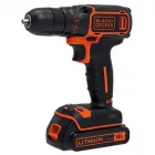 Дрель-шуруповерт аккумуляторная BLACK+DECKER BDCDC18B — миниатюра 1