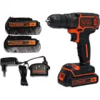 Дрель-шуруповерт аккумуляторная BLACK+DECKER BDCDC18B — миниатюра 2