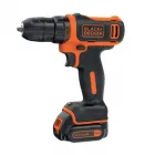 Дрель-шуруповерт аккумуляторная BLACK+DECKER BDCDD12B — миниатюра 1