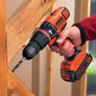 Дрель акумуляторна ударна BLACK+DECKER BDCH188N — мініатюра 5