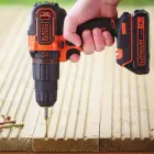 Дрель-шуруповерт акумуляторна ударна BLACK+DECKER BDCHD18KB — мініатюра 5 Дрель-шуруповерт акумуляторна ударна BLACK+DECKER BDCHD18KB — мініатюра 5