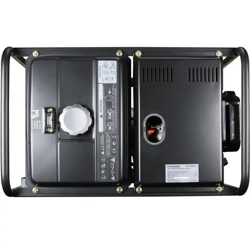 Дизельный генератор Hyundai DHY 7500LE-3 - фото 4