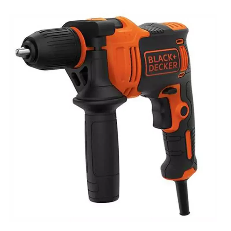 Дрель сетевая ударная BLACK+DECKER BEH550K - фото 2