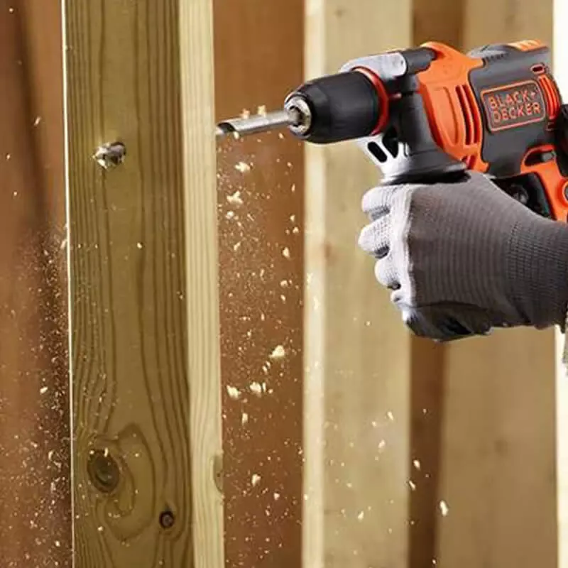 Дрель сетевая ударная BLACK+DECKER BEH550 - фото 3