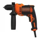 Дрель сетевая ударная BLACK+DECKER BEH550K — миниатюра 1