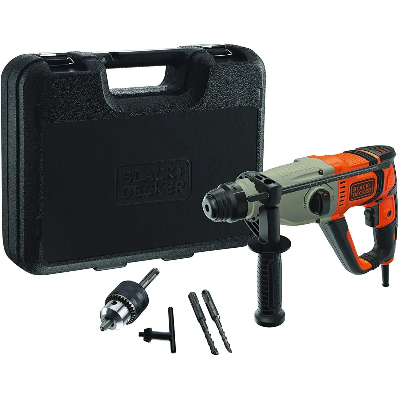 Перфоратор сетевой SDS-Plus BLACK+DECKER BEHS02K - фото 3