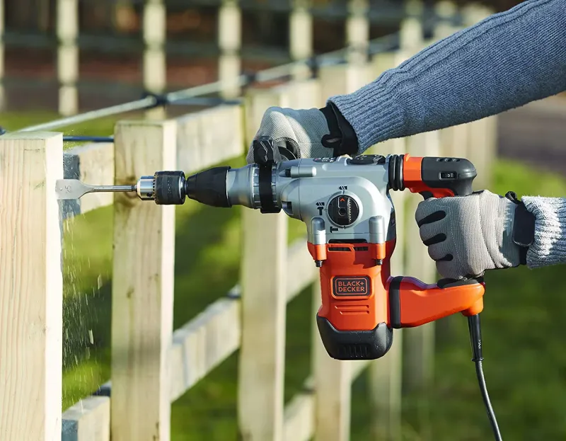 Перфоратор сетевой SDS-Plus BLACK+DECKER BEHS03K - фото 7