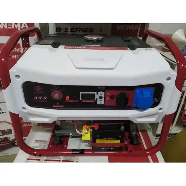 Бензиновий генератор Weima WM7000E - фото 3