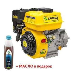 Двигун бензиновий Sadko GE-200 PRO (6.5 к.с., шліцьовий вал 20 мм)