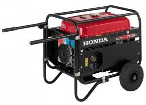 Трифазний бензиновий генератор Honda ECMT 7000 K1 6.5/7.0 кВт (380В)
