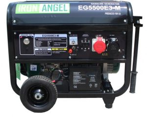 Бензиновий генератор Iron Angel EG 5500 E3-М