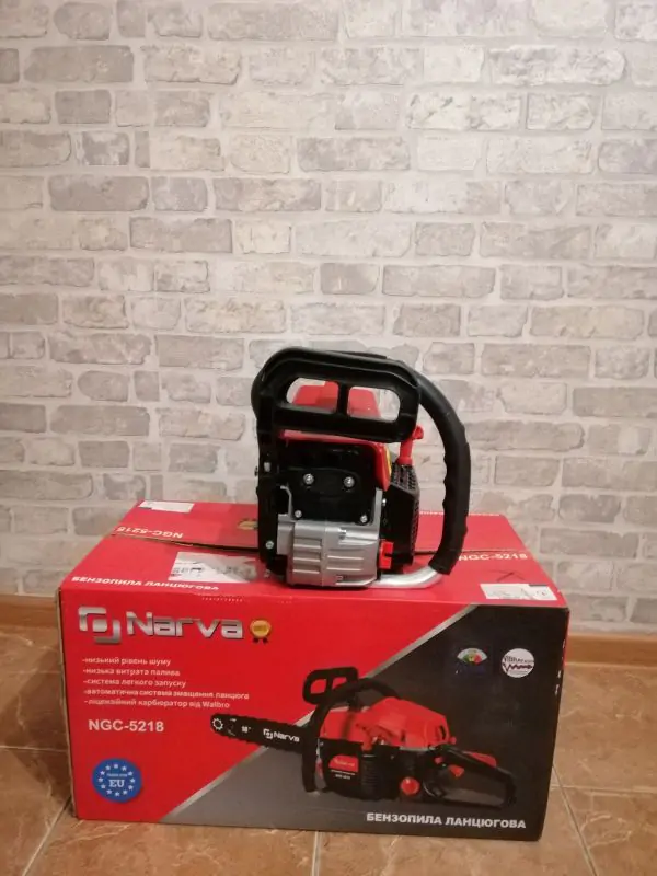 Бензопила NARVA NGC-5218 - фото 3 Бензопила NARVA NGC-5218 - фото 3