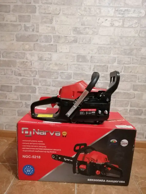 Бензопила NARVA NGC-5218 - фото 4 Бензопила NARVA NGC-5218 - фото 4