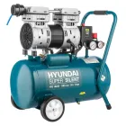 Безмасляный воздушный компрессор Hyundai HYC 1824SiU (180 л/мин, 24 л) - миниатюра 3