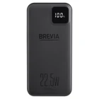 Павербанк Brevia 45220PB 20000 мА·год 22,5 Вт, LCD, чорний - мініатюра 2 Павербанк Brevia 45220PB 20000 мА·год 22,5 Вт, LCD, чорний - мініатюра 2