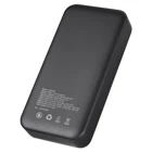 Павербанк Brevia 45220PB 20000 мА·год 22,5 Вт, LCD, чорний - мініатюра 4 Павербанк Brevia 45220PB 20000 мА·год 22,5 Вт, LCD, чорний - мініатюра 4