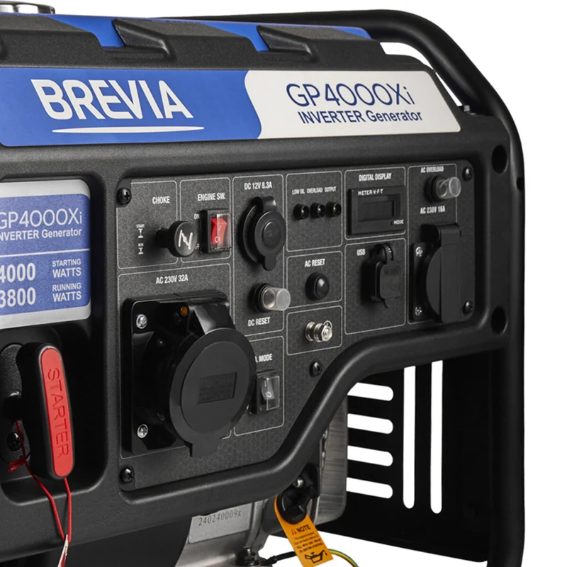 Инверторный бензиновый генератор Brevia GP4000Xi 3,8/4 кВт - фото 3