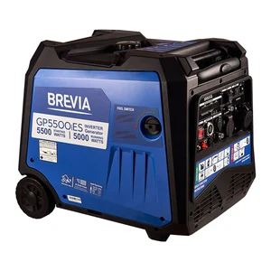 Инверторный бензиновый генератор Brevia GP5500iES 5/5,5 кВт с электростартером