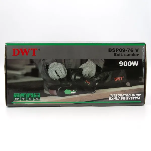 Шлифовальная ленточная машина DWT BSP09-76 V - фото 9