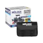 Автомобильный компрессор Molder Master Air 12В 10Атм 90л/мин с зажимами АКБ — миниатюра 7