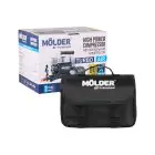 Автомобильный компрессор Molder Turbo Air 12В 10Атм 90л/мин с зажимами АКБ — миниатюра 7