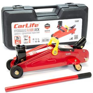 Товар Домкрат гідравлічний підкатний CarLife 2т 135-335мм у кейсі