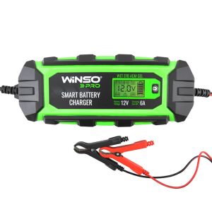 Зарядний пристрій АКБ Winso Pro LCD 6A (12В, 4-150 А·год)