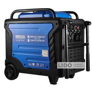 Генератор інверторний бензиновий Brevia GP9000iES 7.5 кВт автозапуск