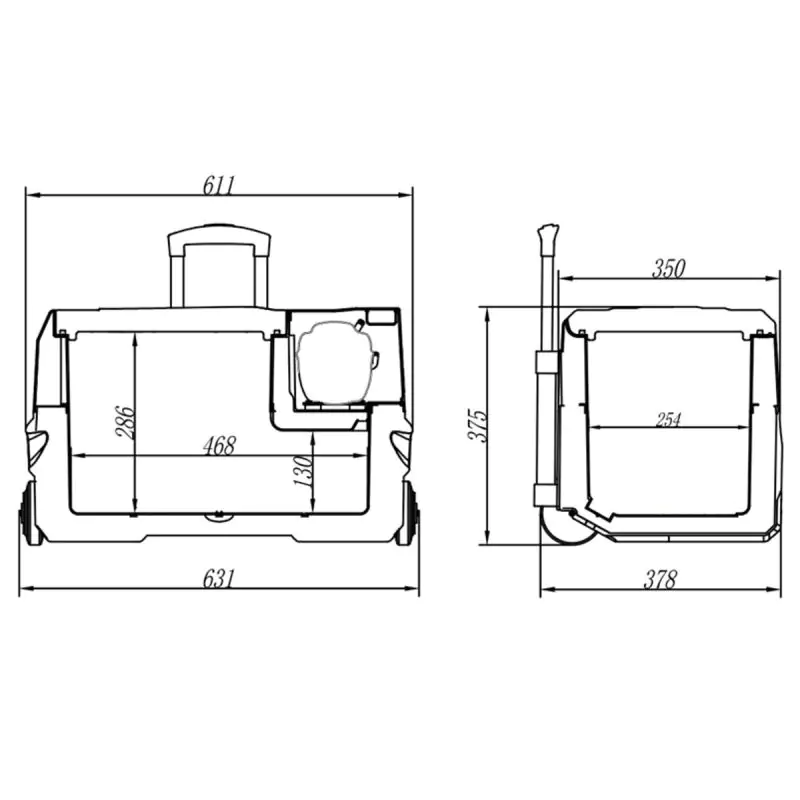 Холодильник автомобильный Brevia 30л 22720 - фото 12