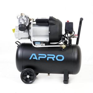 Компресор двоциліндровий APRO 2.2кВт 416л / хв 8бар 50л (2 крана)