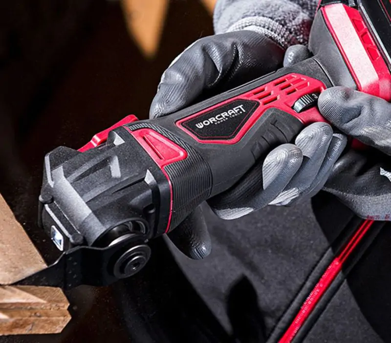 Аккумуляторный реноватор (многофункциональный инструмент) Worcraft CMT-S20Li - фото 9