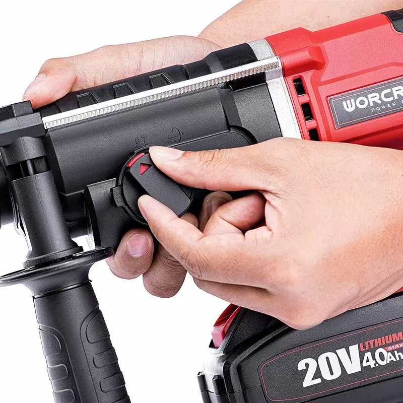 Аккумуляторный перфоратор Worcraft CRH-S20LiT - фото 5