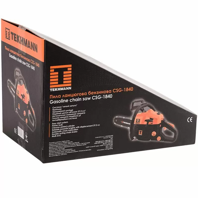 Бензопила Tekhman CSG 1840 - фото 7 Бензопила Tekhman CSG 1840 - фото 7