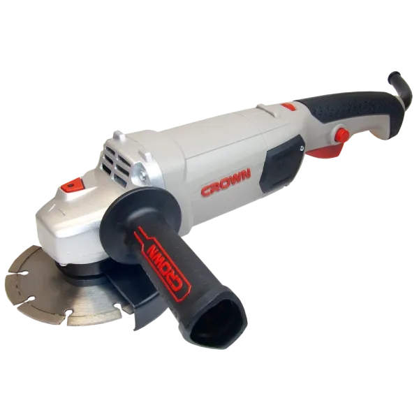 Кутова шліфувальна машина CROWN CT13573-125V - фото 2