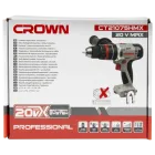 Аккумуляторная ударная дрель CROWN CT21075HMX — миниатюра 11