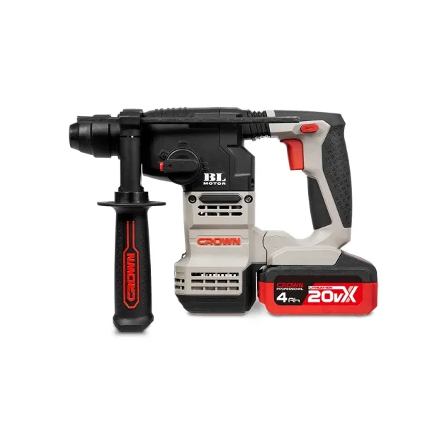 Акуммуляторный перфоратор CROWN CT28001HX без АКБ и з/у - фото 3