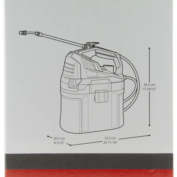 Акумуляторний обприскувач CROWN CT29003HX - фото 12 Акумуляторний обприскувач CROWN CT29003HX - фото 12