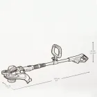 Тример акумуляторний CROWN CT29012HX — мініатюра 8 Тример акумуляторний CROWN CT29012HX — мініатюра 8