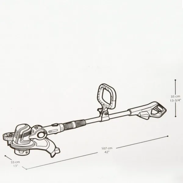 Тример акумуляторний CROWN CT29012HX - фото 8 Тример акумуляторний CROWN CT29012HX - фото 8