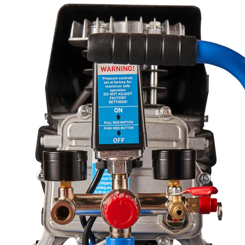 Компрессор воздушный Molder с ресивером 20л, 140л/мин, 1100Вт. - фото 4