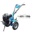 Мотоблок Кентавр МБ1010ДЕ (4.00-10) + фреза — миниатюра 1