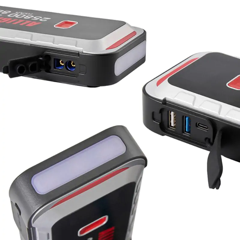 Пусковий пристрій Alligator Jump Starter 1500A/2500A 25800mAh зі Smart-клемами - фото 3