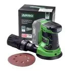 Орбитальная шлифовальная машина аккумуляторная APRO OS-20 (без АКБ) — миниатюра 1