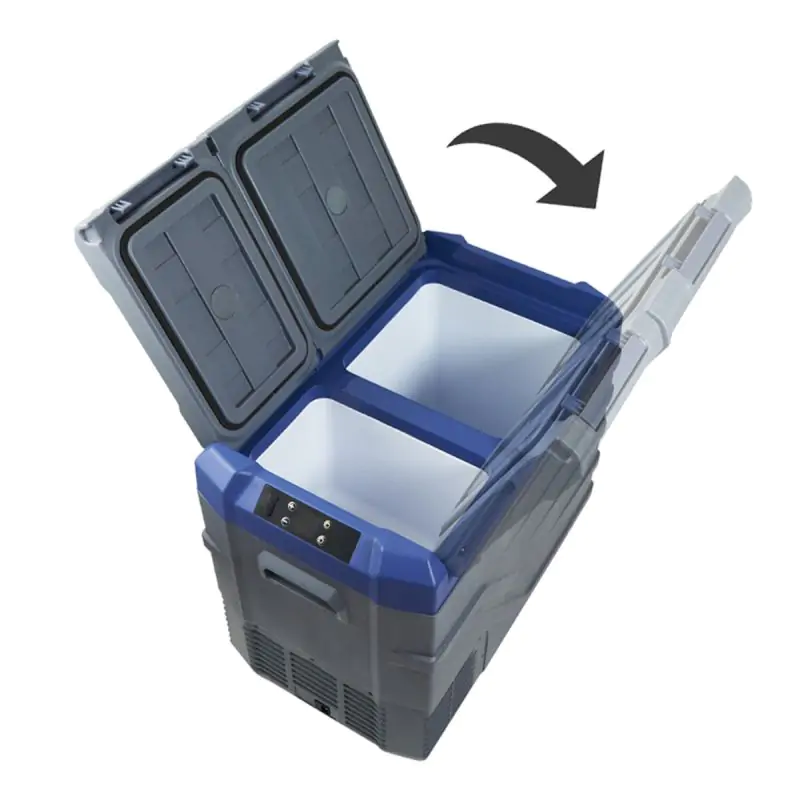 Холодильник автомобільний Brevia 39л (компресор LG) двокамерний 22965 - фото 12