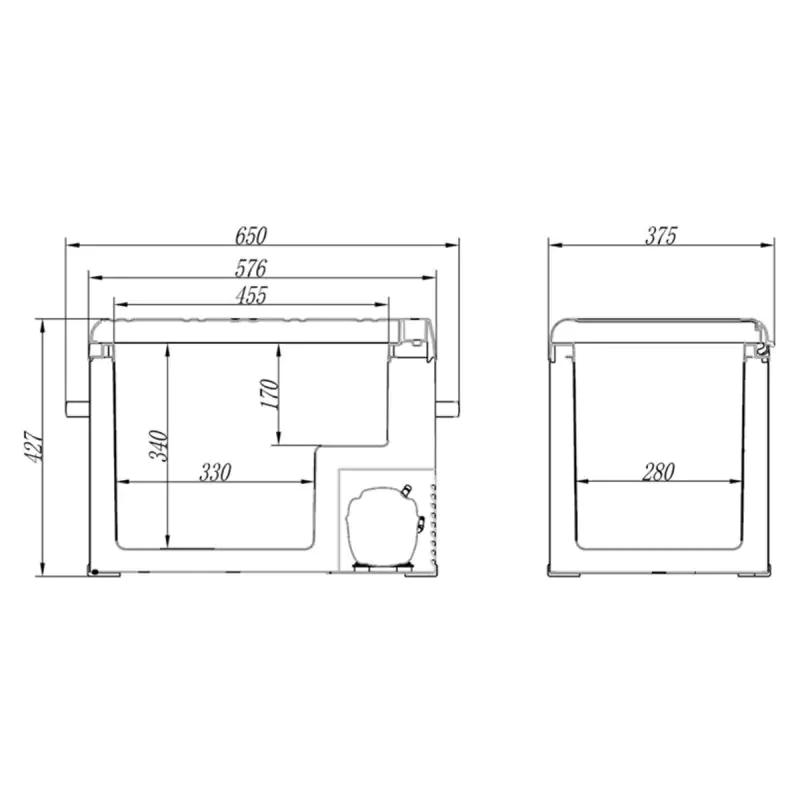 Автомобильный холодильник Brevia 22420 (40 л) - фото 13