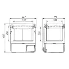 Автомобильный холодильник Brevia 22 л 22130 — миниатюра 12