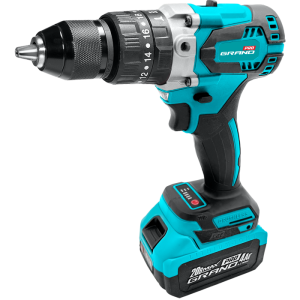 Дриль-шурупокрут акумуляторна ударна Grand ДА-20/13 UBL (20В, Brushless, патрон 13 мм)